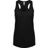 Dámský nátělník Racerback ze směsi bavlny a polyesteru Next Level Apparel černá