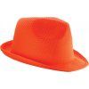 Mafiánský klobouk Printwear oranžová