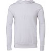 Unisex měkká klokanka Bella Canvas z lehké polybavlny s fleecem na rubu