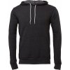 Unisex měkká klokanka Bella Canvas z lehké polybavlny s fleecem na rubu