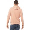 Unisex měkká klokanka Bella Canvas z lehké polybavlny s fleecem na rubu