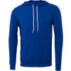 Unisex měkká klokanka Bella Canvas z lehké polybavlny s fleecem na rubu