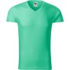 Pánské tričko slim fit do véčka (2. jakost)
