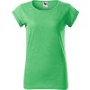 Dámské směsové tričko Fusion Malfini 65 % polyester, 35 % bavlny (2. jakost) (Velikost XS, Barva stříbrný melír)