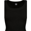 Dámský sexy svetřík s hlubokým výstřihem Urban Classics (Barva černá, Velikost 3XL)