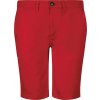 Pánské bavlněné bermudy Jasper Sol's červená