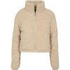 Dámská bunda Boxy Puffer s kožíškem Urban Classics