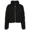 Dámská bunda Boxy Puffer s kožíškem Urban Classics