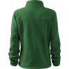 Lehce propasovaná fleecová mikina s antipilingovou úpravou (Velikost XS, Barva zelená lahvová)