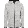 Pletená fleecová mikina s kapucí a přední kapsou Urban Classics