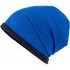 Fleecová elastická beanie čepice (Barva černá)