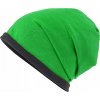 Fleecová elastická beanie čepice (Barva černá)