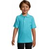 Dětské polo tričko Sol´s (Barva Atoll Blue, Velikost 4 roky (96/104))