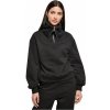 Oversize mikina Urban Classics s vysokým límcem na zip (Barva černá, Velikost 3XL)