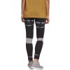 Batikované dámské hebké legíny Urban Classics (Barva černá - šedá, Velikost 3XL)