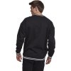 Sportovně střižená pánská mikina s kontrastními lemy Urban Classics (Barva černá - černá, Velikost L)