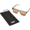 Sluneční brýle Urban Classics (Velikost one size, Barva hnědá)