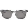 Sluneční brýle Faial s kostičkovaným vzorem (Velikost one size, Barva černá - bílá)