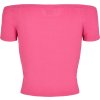 Elegantní dámský top do pasu se spadlými rameny