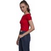 Elegantní dámský top do pasu se spadlými rameny