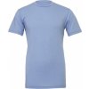 Unisex melírové tričko ze směsového materiálu (Barva šedá světlá, Velikost L)