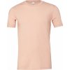 Unisex melírové tričko ze směsového materiálu (Barva šedá světlá, Velikost L)