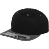 Snapback Flexfit z polyakrylu s rovným kšiltem Flexfit černá - šedá