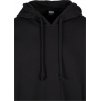Oversize mikina s otevřeným lemem a bočním rozparkem (Barva černá, Velikost 3XL)