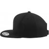 Vlněná čepice snapback Flexfit Melton s rovným kšiltem (Velikost one size, Barva šedá tmavá)