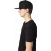 Vlněná čepice snapback Flexfit Melton s rovným kšiltem (Velikost one size, Barva šedá tmavá)