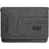 Obal na notebook Frame se třemi síťovanými oddíly Halfar Black-Grey-Sprinkle