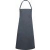 Číšnická zástěra Bib Pinafore Karlowsky šedá tmavá