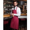 Číšnická zástěra Bib Pinafore (Barva bílá)