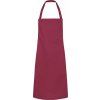 Číšnická zástěra Bib Press Stud (Barva bílá)