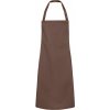 Číšnická zástěra Bib Press Stud (Barva bílá)