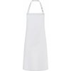 Číšnická zástěra Bib Press Stud Karlowsky bílá