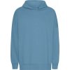 Unisex oversize organická mikina s kapucí (Velikost XS, Barva šedá melír)