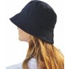 Klobouček Bucket z organické bavlny a větracími očky (Velikost S/M, Barva černá)