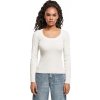 28518 15 damsky sexy svetrik s hlubokym vystrihem urban classics bila mlecna vel xl