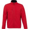 Pánská softshellová bunda Radian s náprsní kapsičkou (Velikost S, Barva červená papriková)