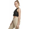 Lesklý žebrovaný crop top Urban Classics Urban Classics