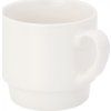 Stohovatelný porcelánový hrnek 11 Oz - bílý AveTech