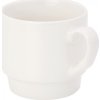Stohovatelný porcelánový hrnek 11 Oz - bílý