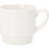 Stohovatelný porcelánový hrnek 11 Oz - bílý AveTech