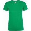 Dámské tričko Regent s přiléhavým střihem (Velikost S, Barva zelená jablková)