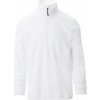 Unisex fleecová mikina Soft+ s gumou na rukávech (Barva bílá, Velikost XXS)