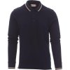 Unisex polokošile Aviazione s dlouhým rukávem (Barva BÍLÁ/ITÁLIE, Velikost 3XL)