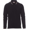 Unisex polokošile Aviazione s dlouhým rukávem (Barva BÍLÁ/ITÁLIE, Velikost 3XL)