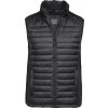 Softshellová prošívaná vesta Bodywarmer s polstrováním Tee Jays černá - černá