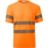 Hi-Vis rychleschnoucí tričko se segmentovými retroreflexními pruhy (Velikost S, Barva reflexní žlutá)